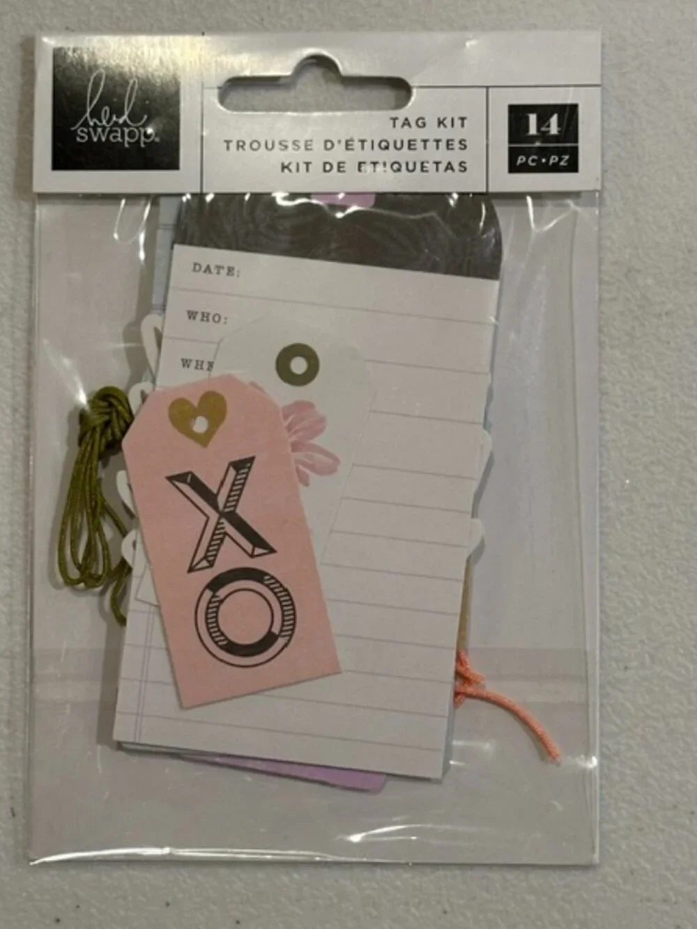 NEW Heidi Swapp Old School Scrapbooking Supplies Collection